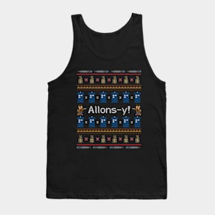 Allons-y, It's Christmas! Tank Top